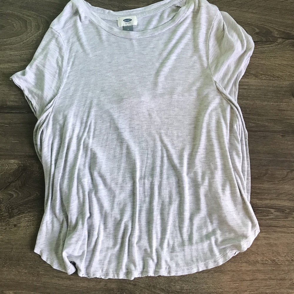 Silky grey shirt